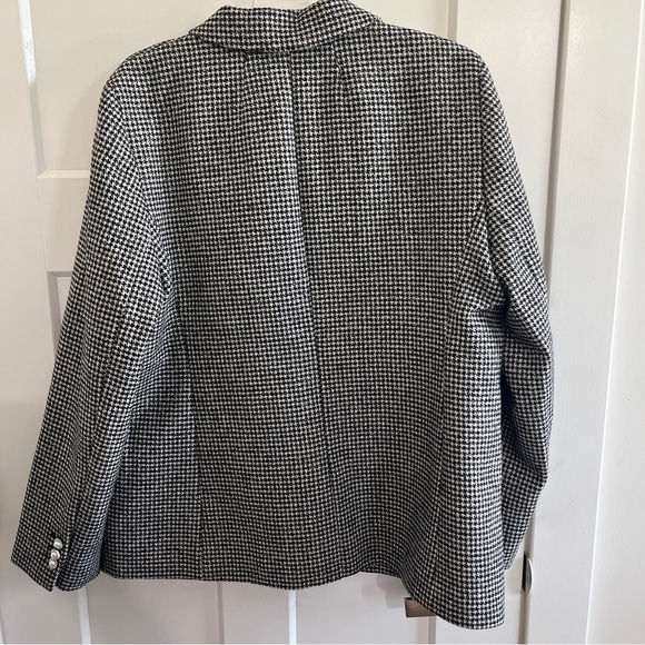 J Crew Houndstooth Sparkle Blazer - Picture 6 of 7